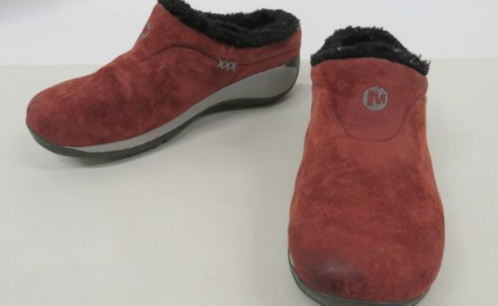 Women's Merrell Andorra Suede Slides Size 7